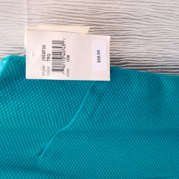 Rabbit Rabbit Rabbit Designs Sleeveless Teal Cotton Dress - Picture 7 of 11